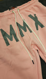 Pink Gray Vintage Tracksuit