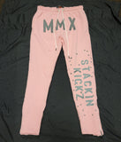 Pink Gray Vintage Tracksuit