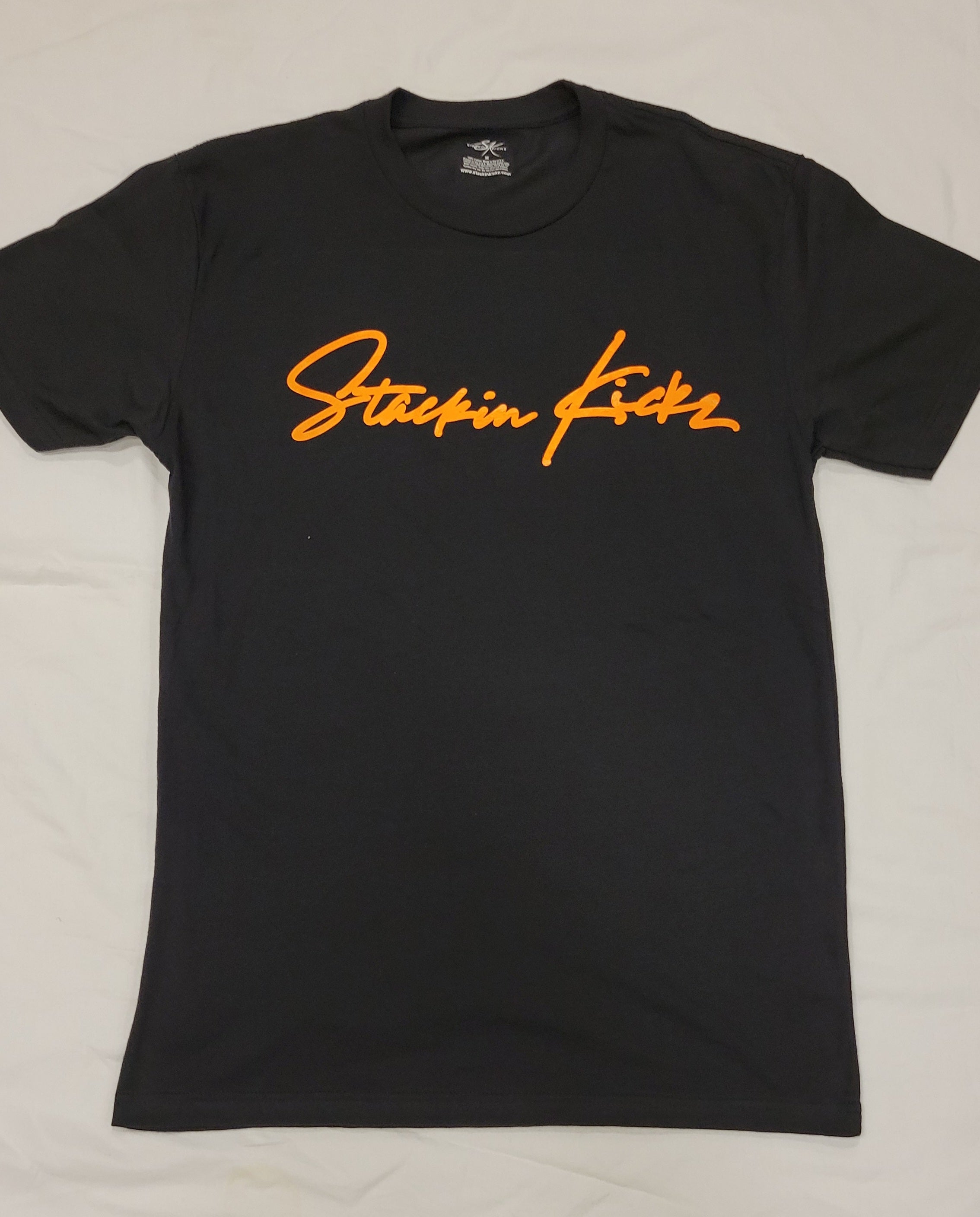 Black Orange Classic Signature Tee