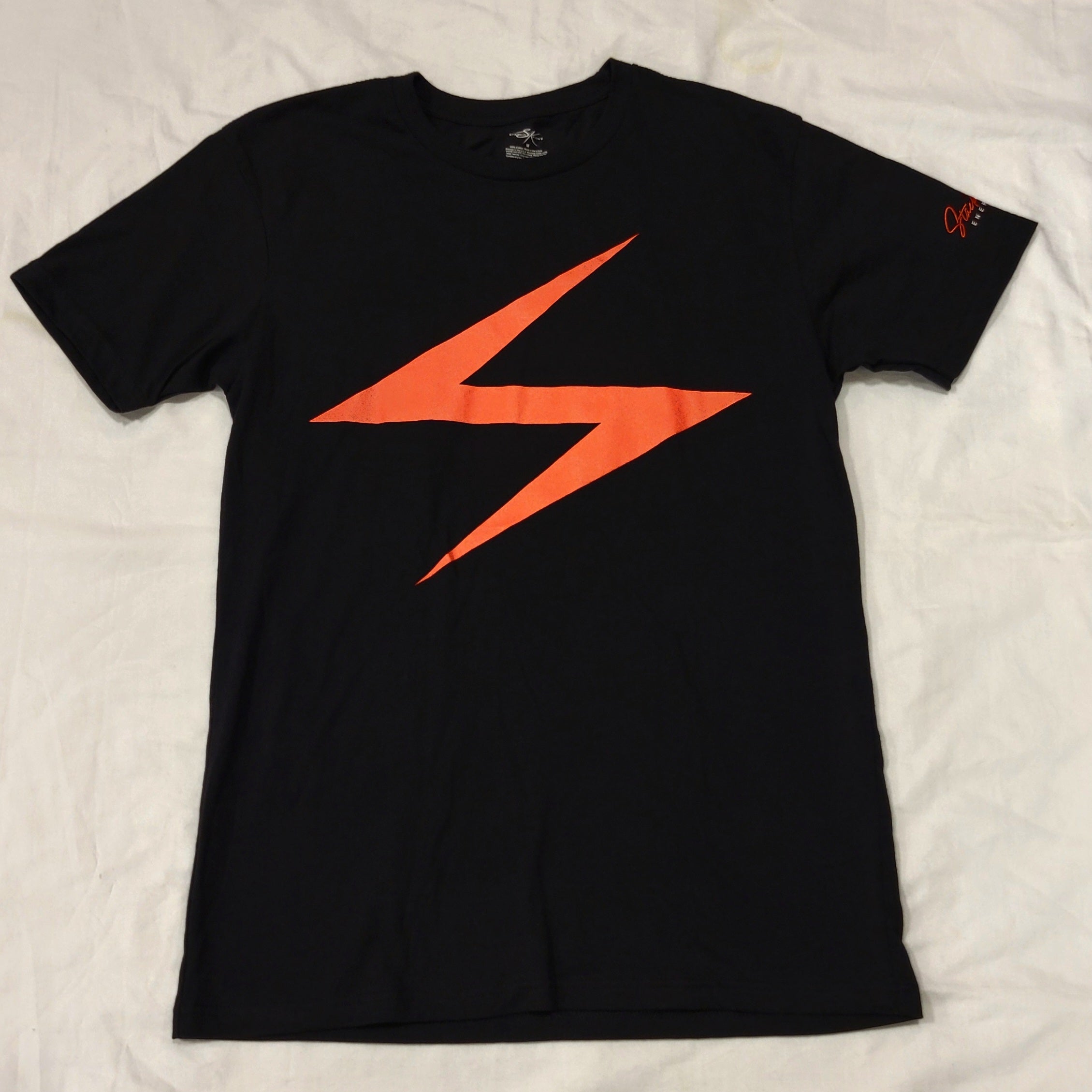 Black Red Energy Dept tee