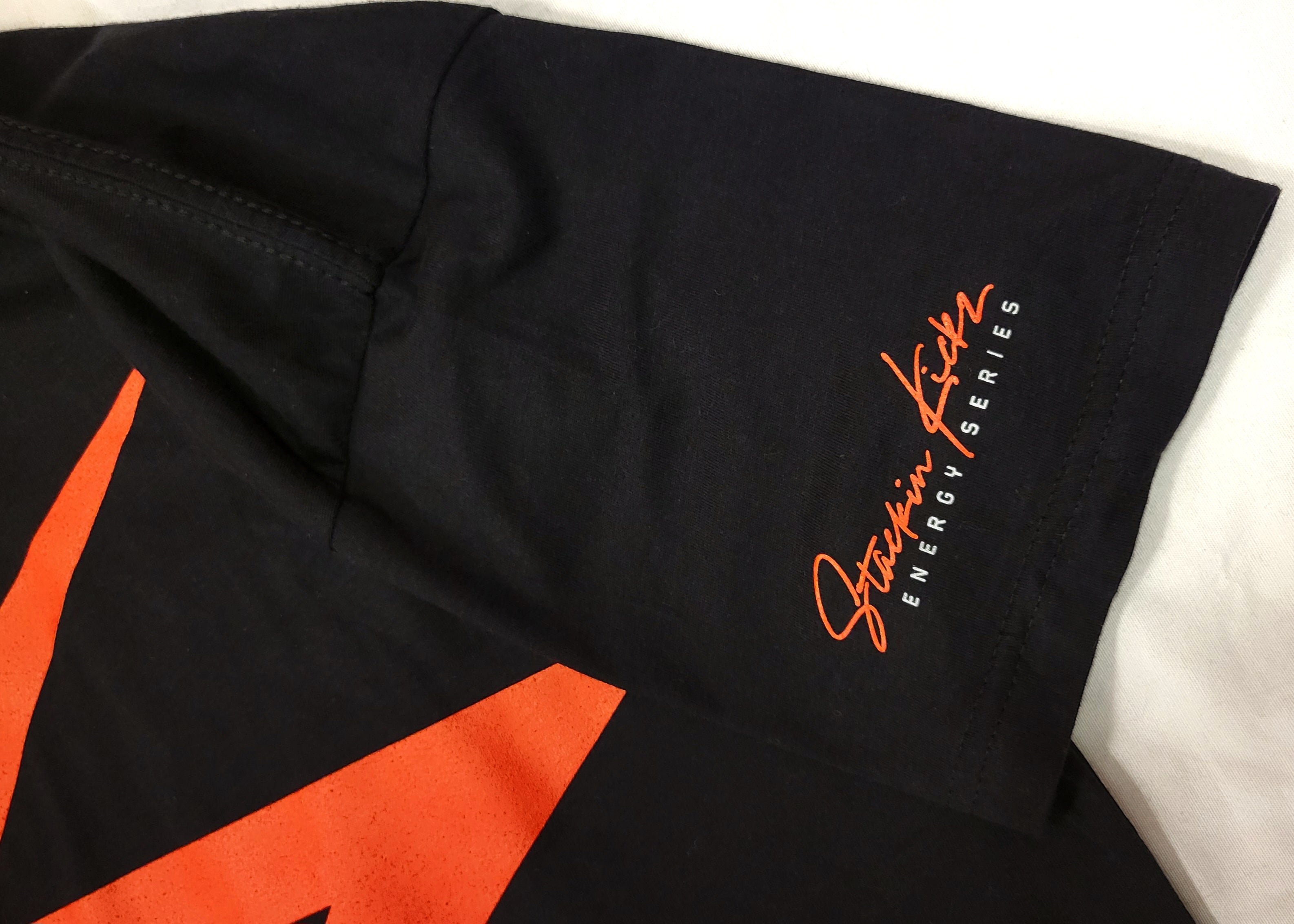 Black Red Energy Dept tee
