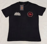 Black and Red "Touch me" Fingerprint Energy tee
