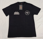 Black and white "Touch me" Fingerprint Energy tee