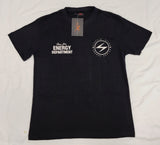 Black and white "Touch me" Fingerprint Energy tee