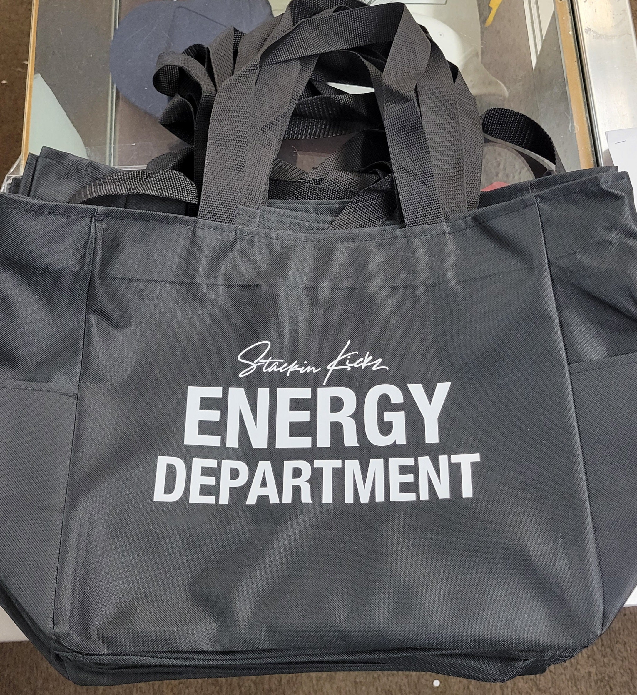 Stackin Energy Dept Tote Bag