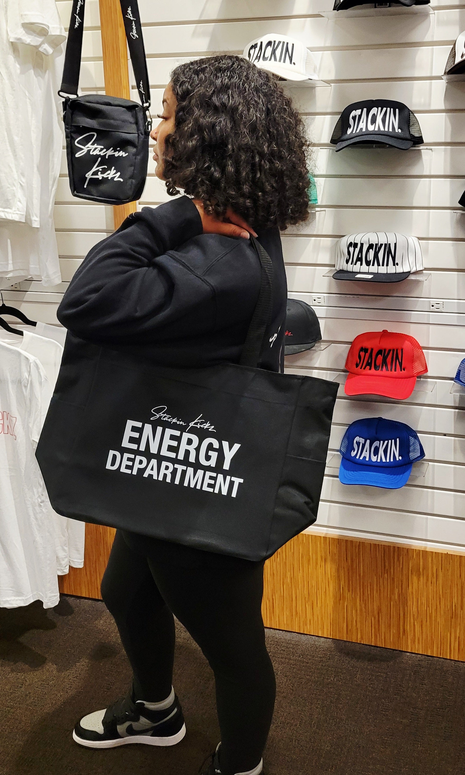 Stackin Energy Dept Tote Bag