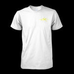 White Lime Yellow Rose tee