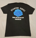 Black Blue Rose tee