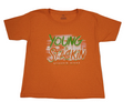 Kids Orange/Green Young &Stackin  Tee