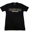 Black /White Outline Tee