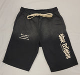 Black/Cream "Shoe Religion" Shorts