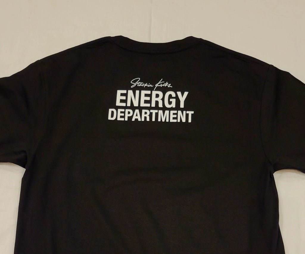 Blk green yellow STACKIN VIBEZ Tee