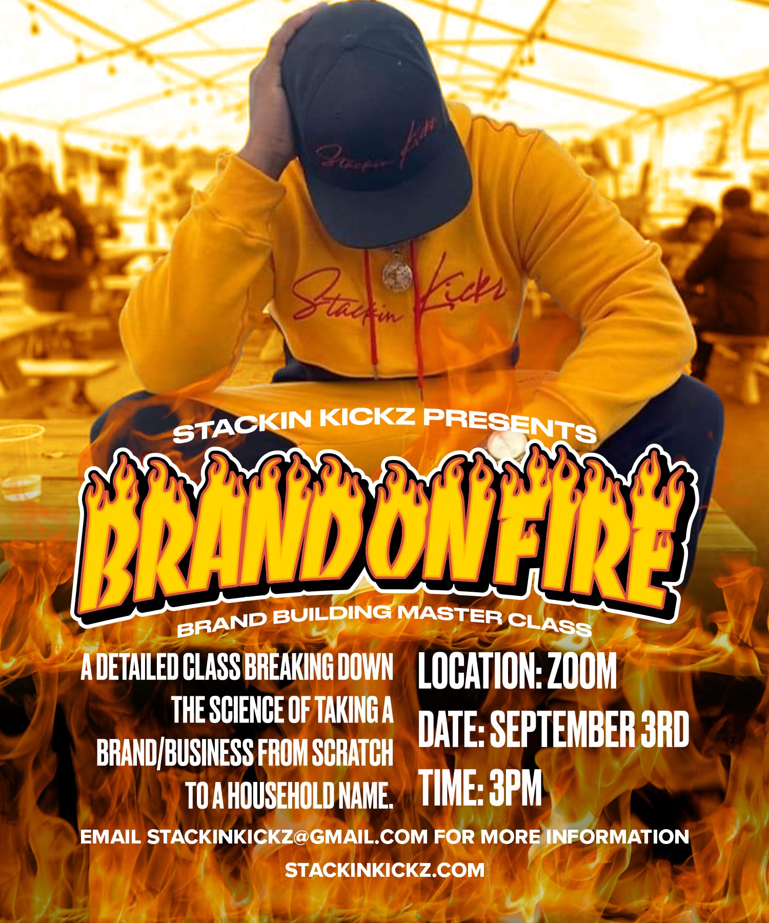 Brand On Fire Masterclass Registration