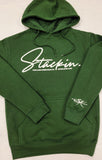 Forest Green STACKIN Signature HEAVYWEIGHT HOODY
