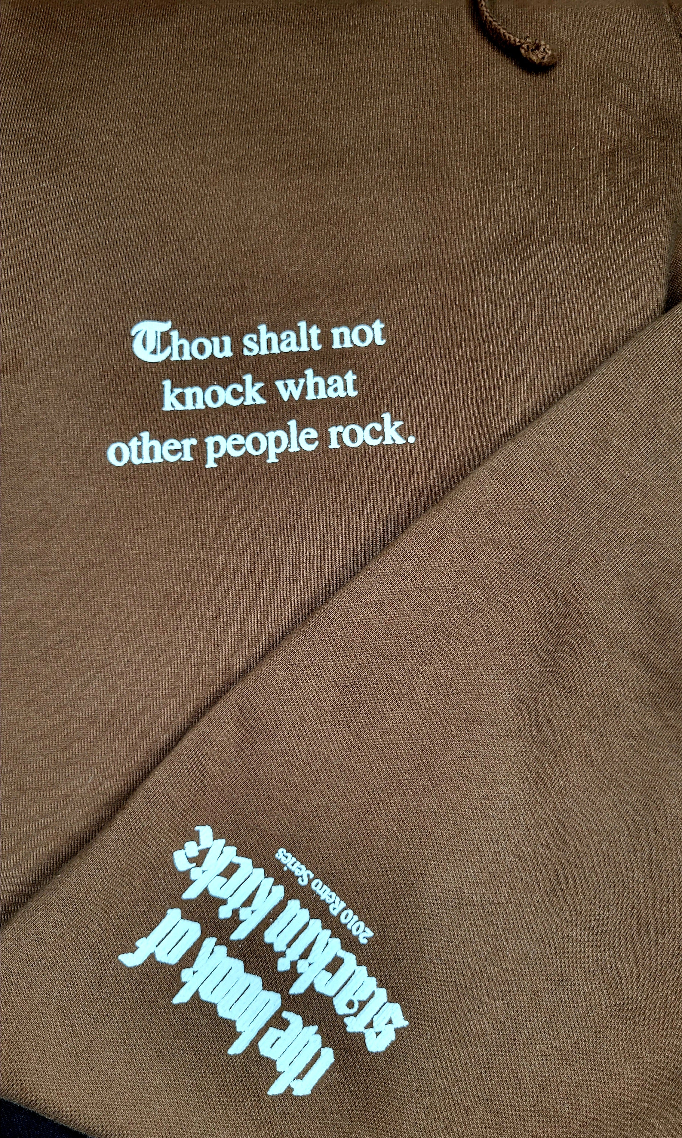 Milk Chocolate/Cream "Shoe Religion" Heavyweight