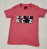 Kids Pink Strawberry Tee