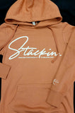 Ladies Lightweight Salmon STACKIN Signature Hoody Only