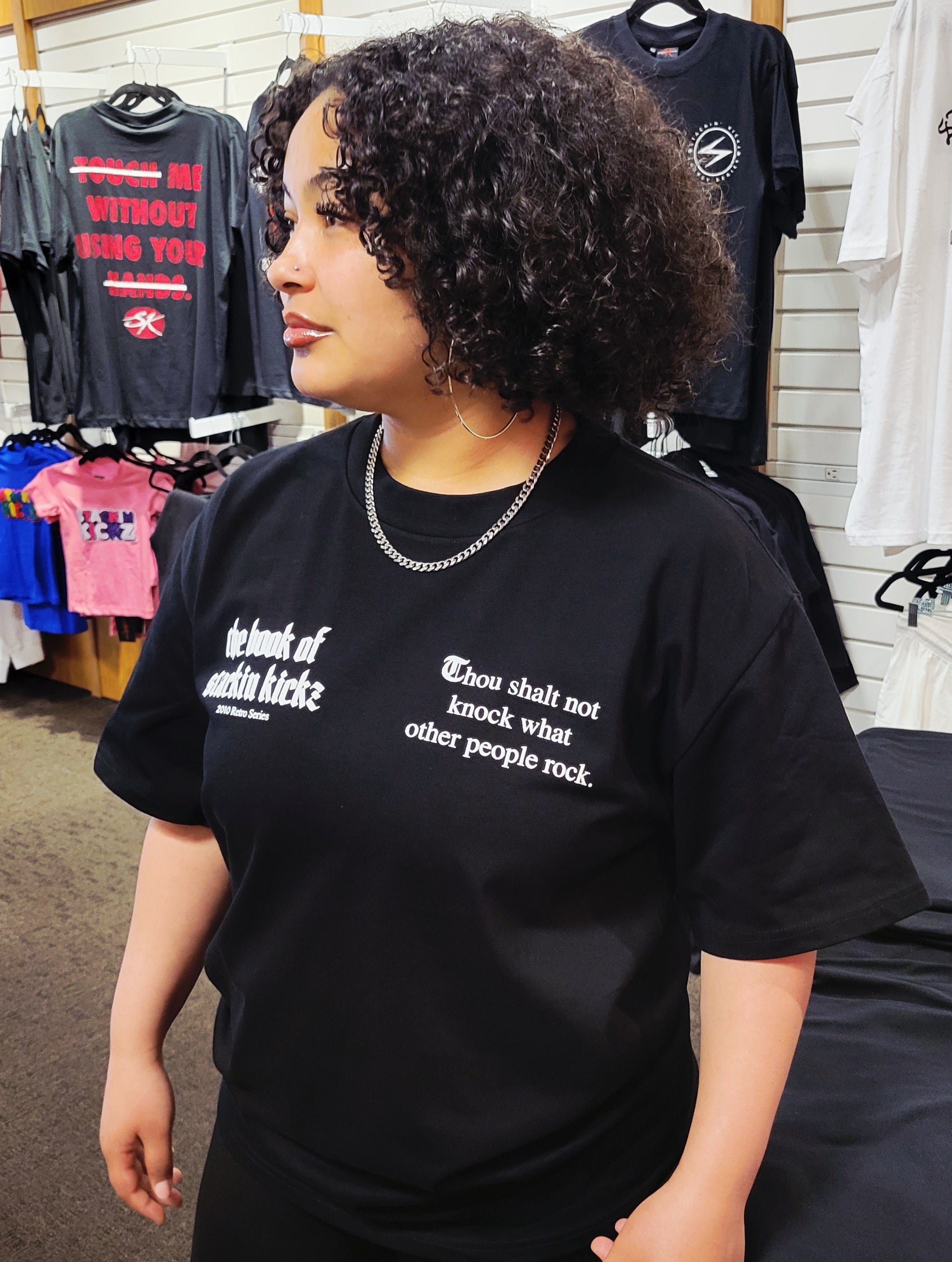 Heavyweight "SHOE RELIGION" reimagined Tee.