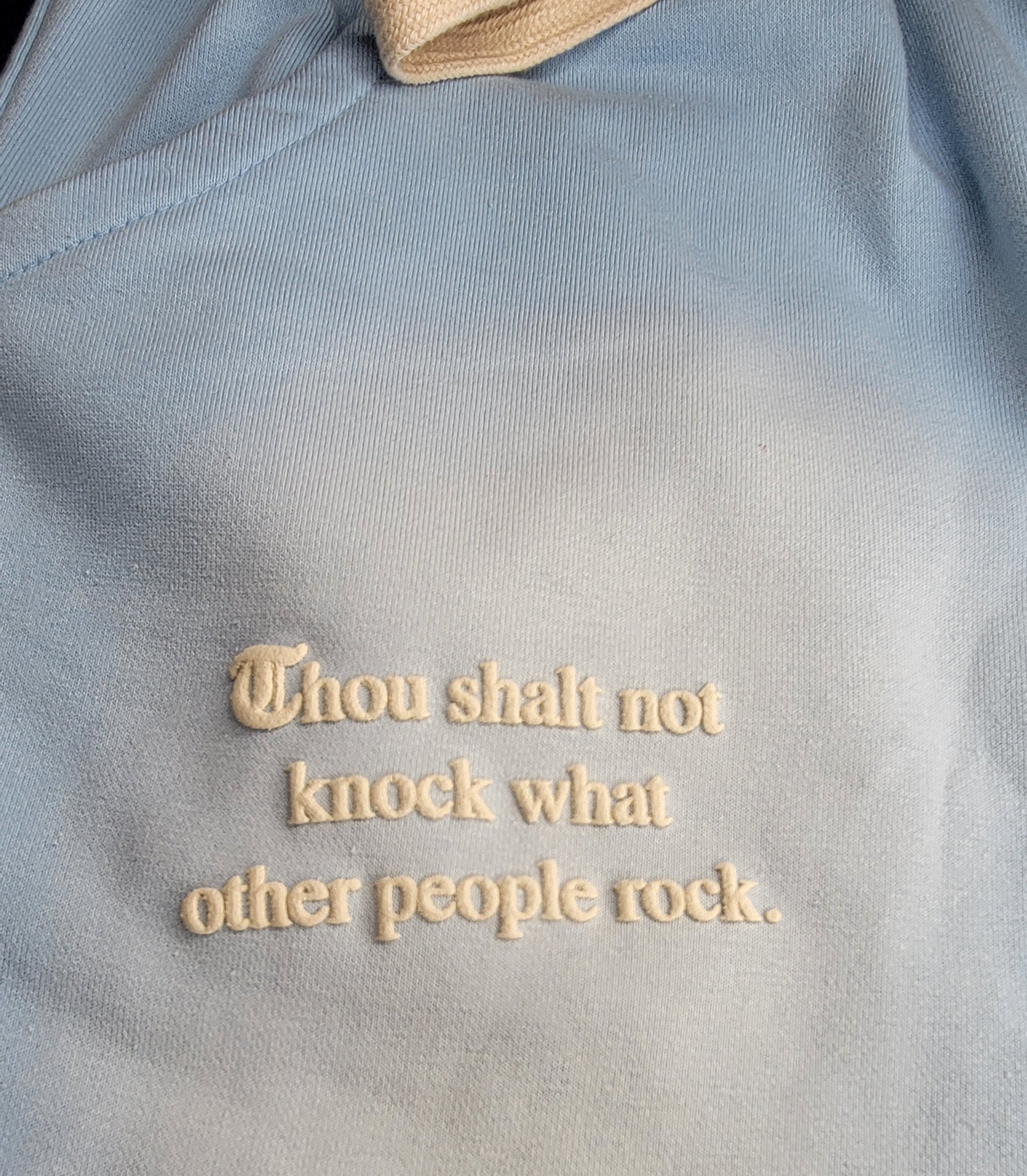 Ice Blue/Creme"Shoe Religion" Shorts