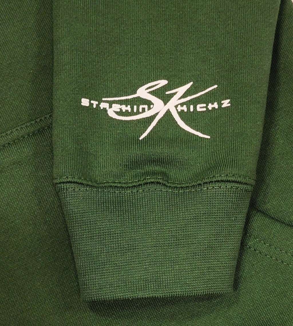 Forest Green STACKIN Signature HEAVYWEIGHT HOODY