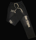 Black/Cream "Shoe Religion" Pants