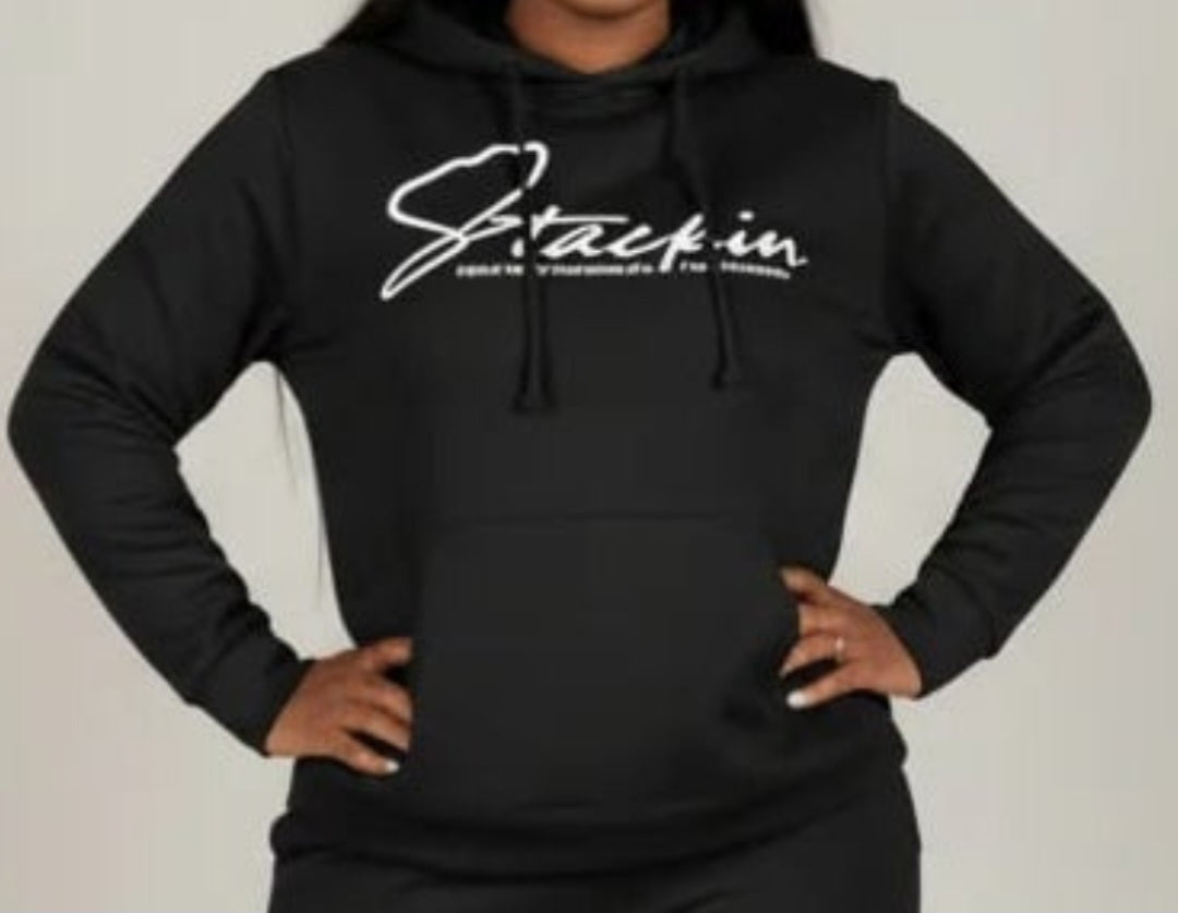 Ladies Black Lightweight Signature Hoody Only