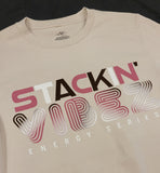 Gray & Neopolitan STACKIN VIBEZ Tee