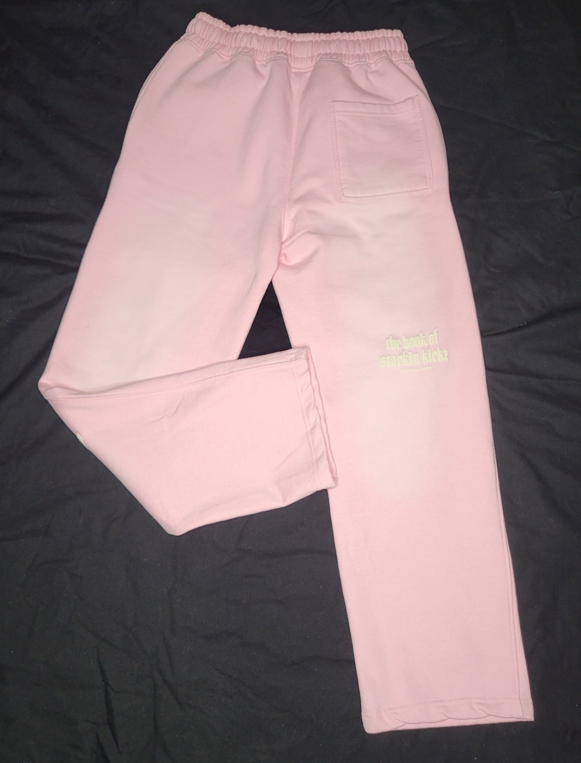 Strawberry/Cream "Shoe Religion" Pants