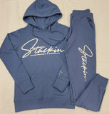 Ladies Signature Diamond Blue Tracksuit