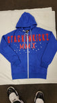 All Star Red Blue Distressed Hoody ONLY